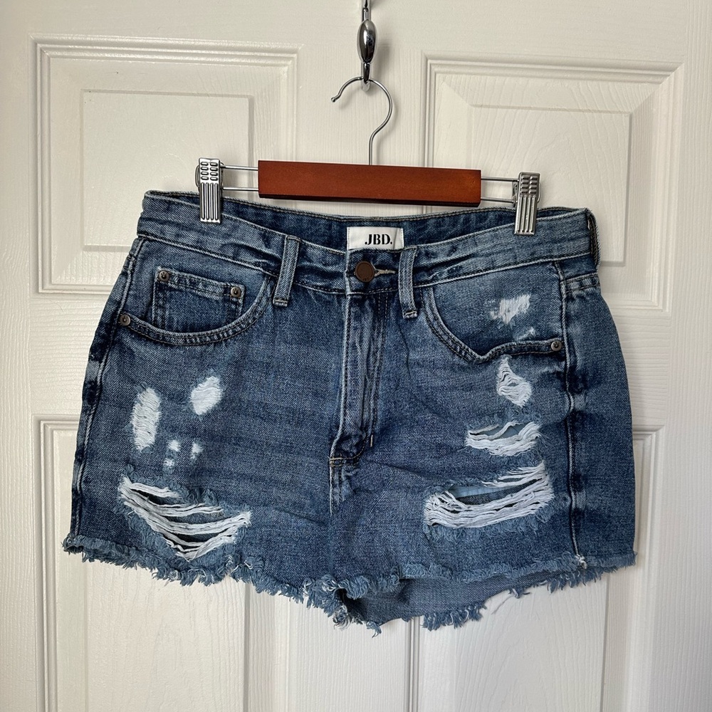 High Rise Cut-Off Short